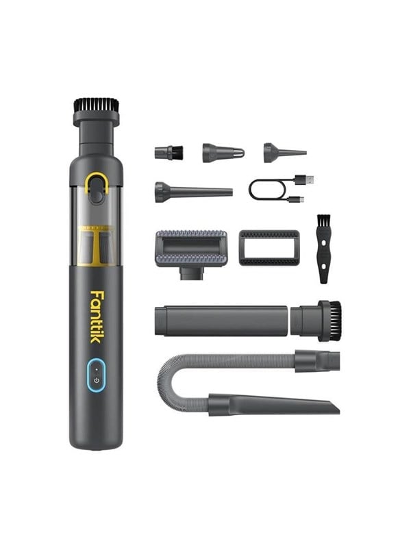 Fanttik V8 Apex cordless portable car vacuum cleaner (gray