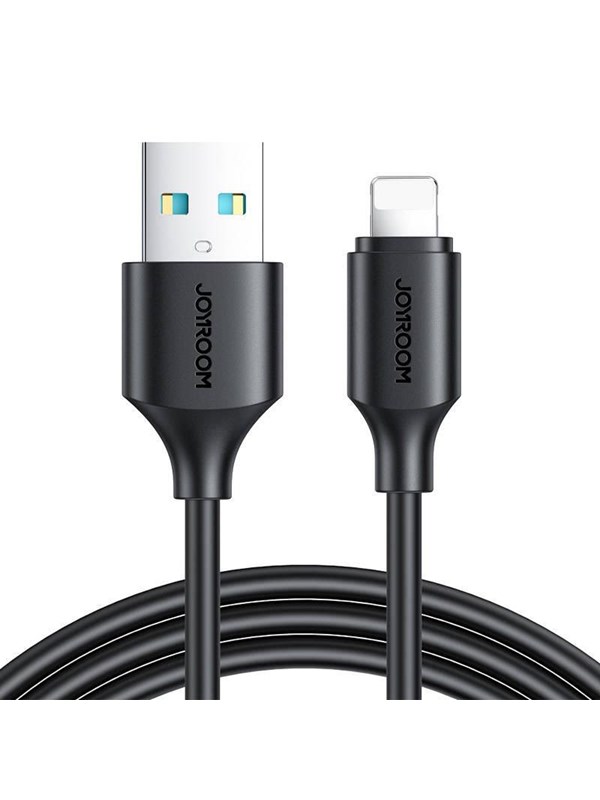 Joyroom Kabel zu USB-A  Lightning  24A  025m  S-UL012A9 black