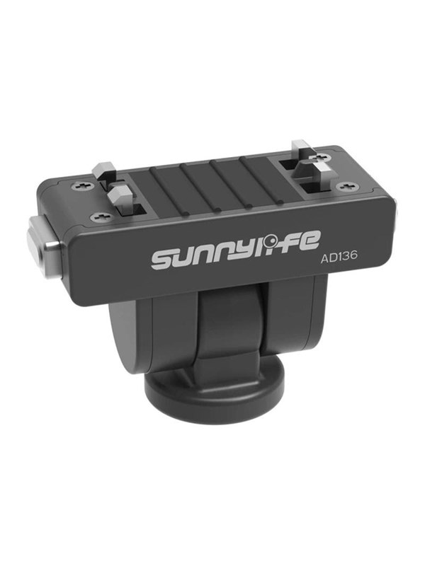 Sunnylife 1/4" Schnellwechseladapter mit 180° Drehung für Insta360 X4 Air / X5 / Ace Pro 2 / 1 / Ace