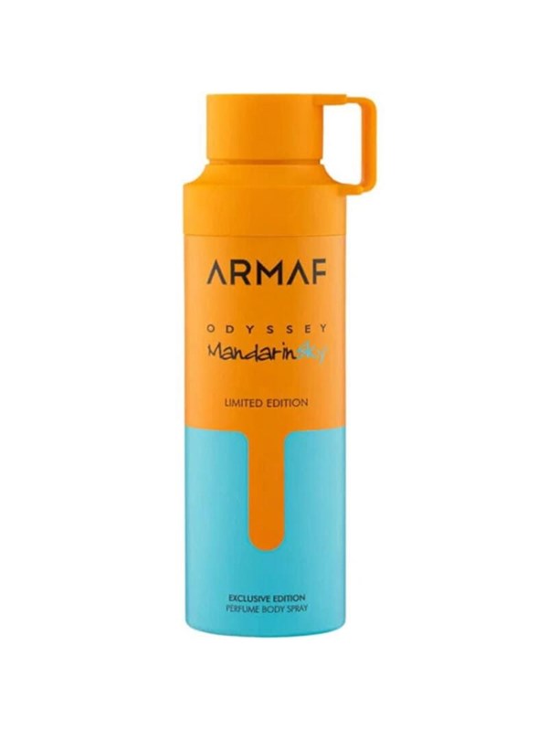 Armaf Mens Odyssey Mandarin Sky Body Spray 200 ml - 200 ml0