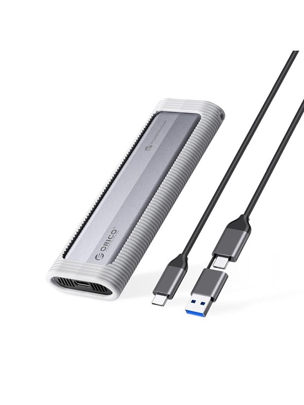 ORICO AXM2-G2-V1 M2 NVME USB-CUSB-A to USB-C 10Gbs Disk Drive - Gray