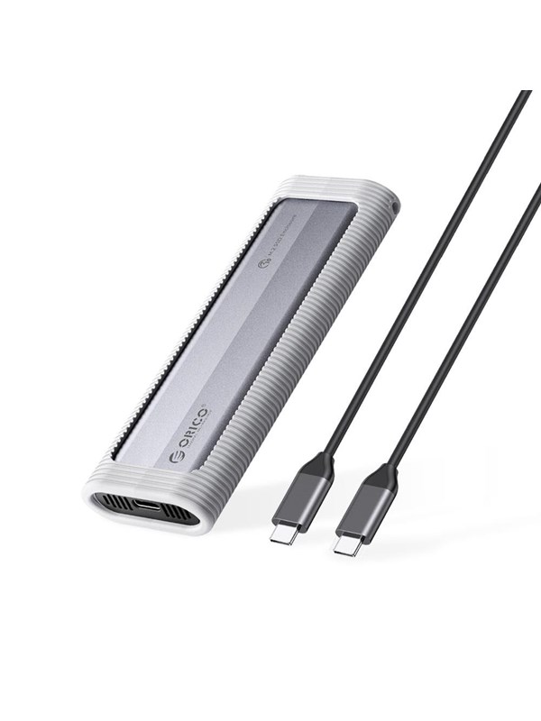 ORICO AXM2S-G2 M2 NVMENGFF USB-C 10Gbs Disk Drive - Gray