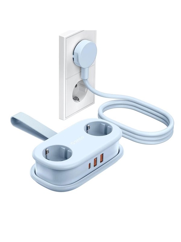 ORICO AP3 20W GaN 5in1 Power Strip - Blue