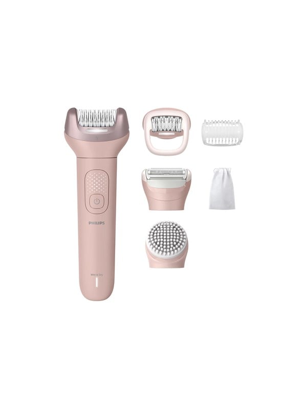 Epilierer Philips Serie 9000 BRE718/00 Kabellos 2 Stufen 6 Aufsätze Wet & Dry Schnellladung