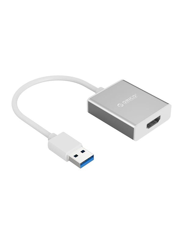 ORICO UTH USB-A 30 to HDMI adapter - silver