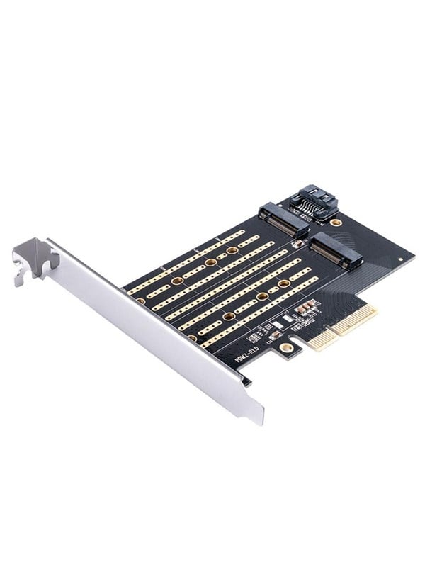 ORICO PDM2 PCI-E 30 x4 Expansion Card for M2 NVMe and SATA Drives - Black