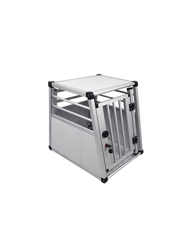 Aluminium Autotransportbox mit Notausstieg 46 x 60 x 55 cm