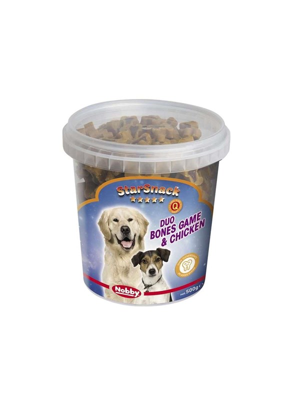 StarSnack Duo Bones Game  Chicken Karton - 10 kg