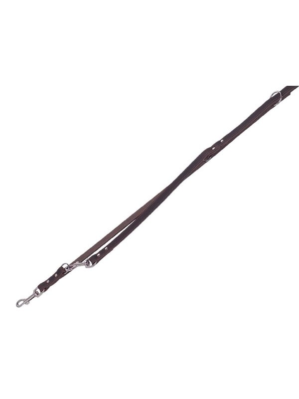 Nobby Dressurleine TABIL 200 cm 18 mm Braun
