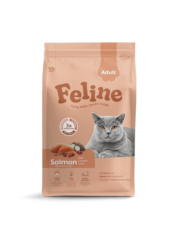 Hobby First Feline Adult Salmon 45 kg