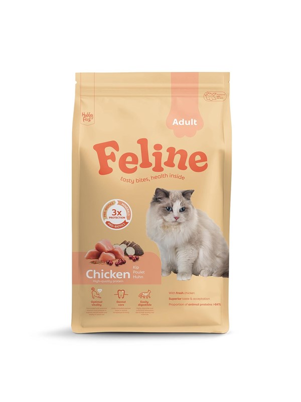 Hobby First Feline Adult Huhn 45 kg