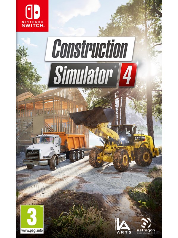 Image of Construction Simulator 4 - Nintendo Switch - Simulator - PEGI 3