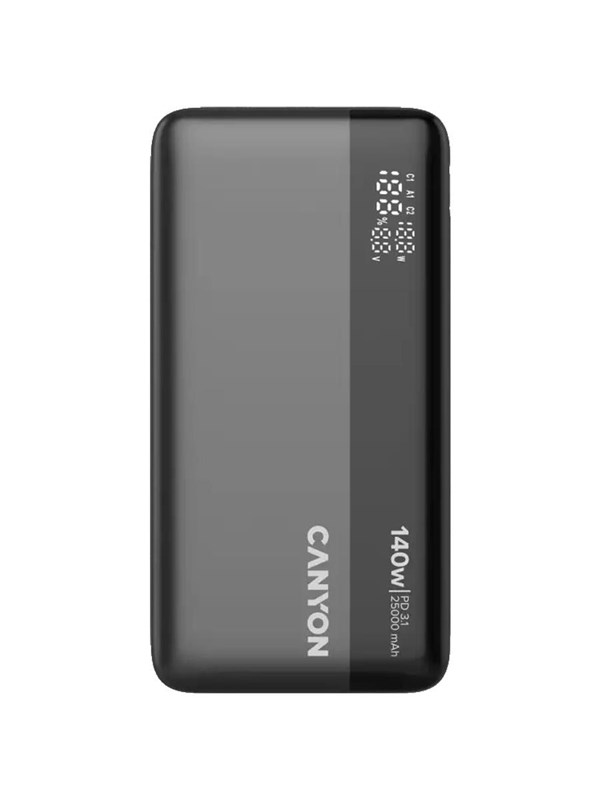 Canyon OnPower 240 Powerbank 25000 mAh 140W Dunkel - 25000 mAh