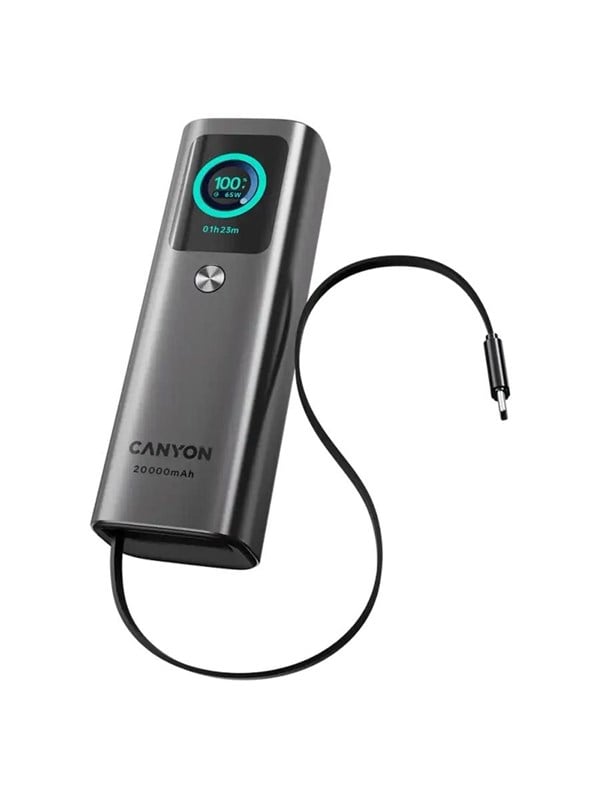 Canyon OnPower 265 20000 mAh 165W Dunkelgrau - 20000 mAh