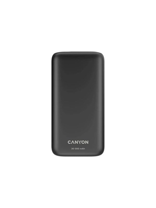 Canyon PB-301 30000 mAh Powerbank PD 20W Schwarz - 30 Wh