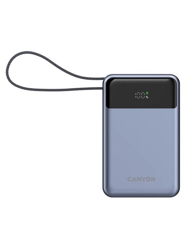 Canyon OnPower 600 20.000 mAh PD65W Powerbank, Mør - 20000 mAh