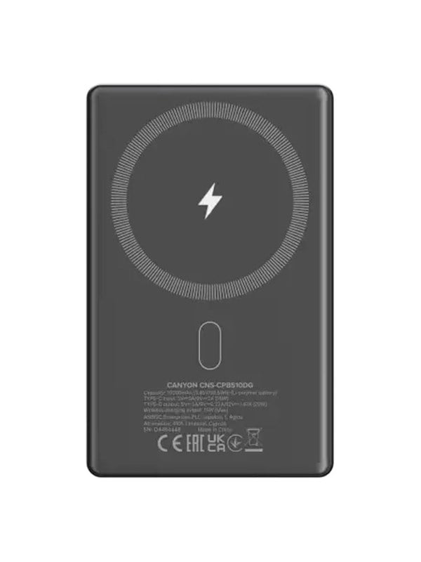 Canyon OnPower 510 MagSafe Powerbank 10000mAh Mr - 10000 mAh
