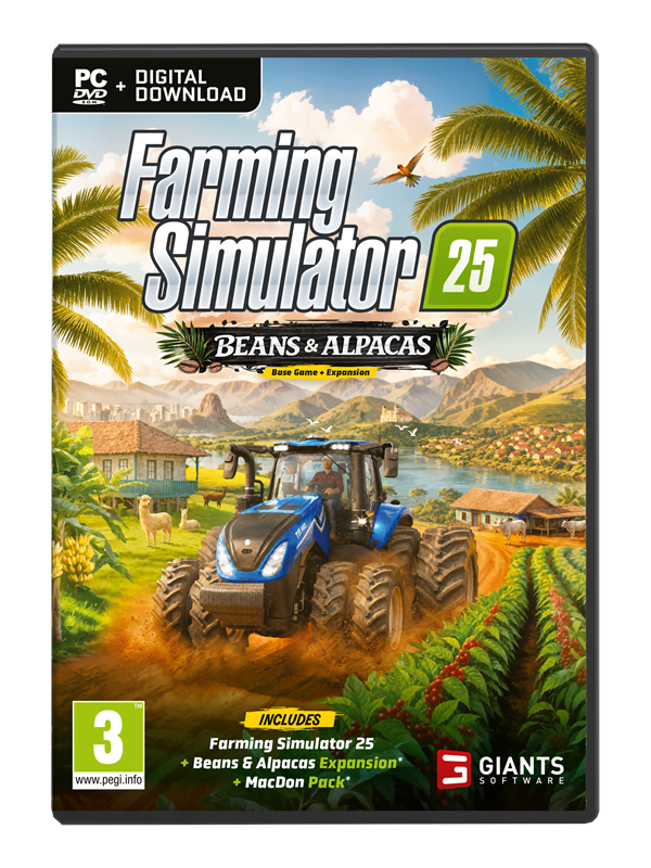 Farming Simulator 25: Beans & Alpacas Edition - Windows - Simulator - PEGI 3