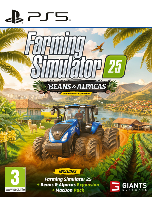 Farming Simulator 25: Beans & Alpacas Edition - Sony PlayStation 5 - Simulator - PEGI 3