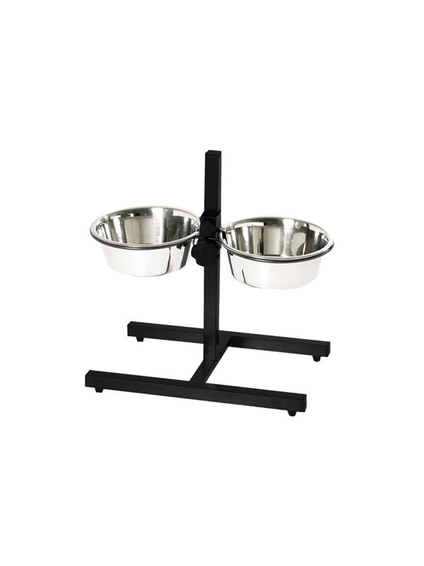 Nobby Futterstnder m2 Schalen verstellbar 25 L