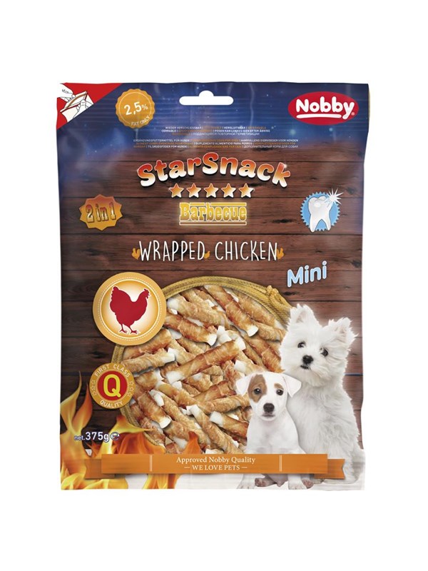 StarSnack BBQ Mini umwickeltes Hhnchen 375 g