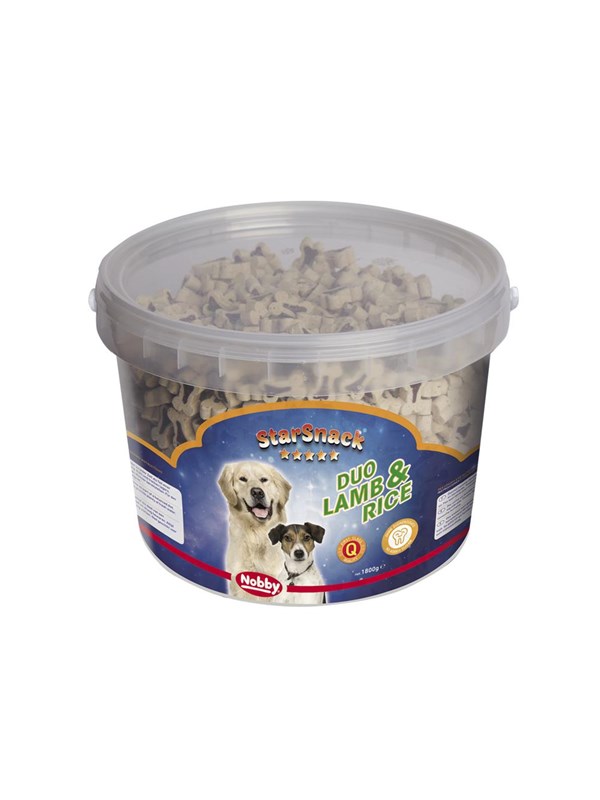 StarSnack Duo Lamm  Reis Eimer 1800 g
