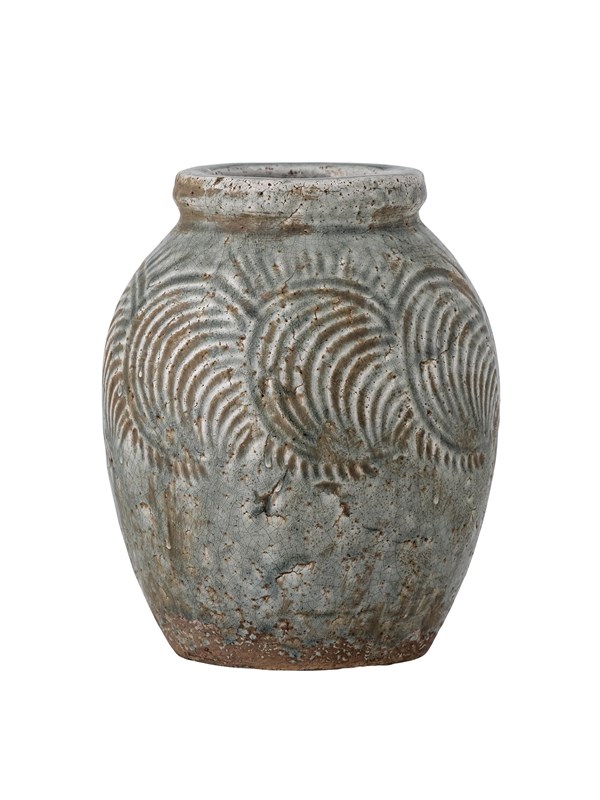 Damian Deko-Vase Terrakotta Ø 18xH22 cm