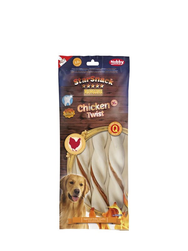 StarSnack  BBQ Chicken Twist - 240 g 25 cm