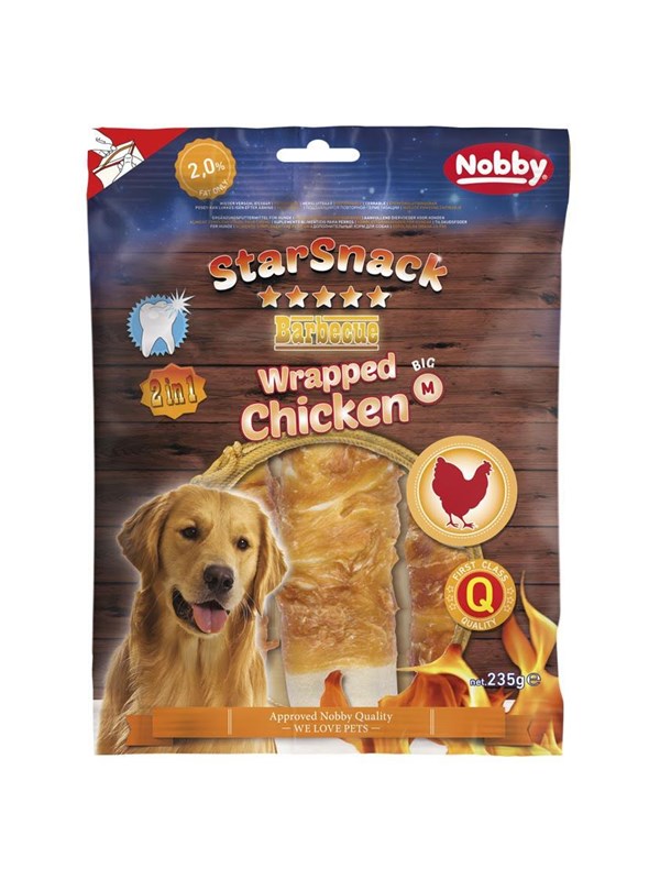 StarSnack BBQ Wrapped Hhnchen 235 g 3 Stk