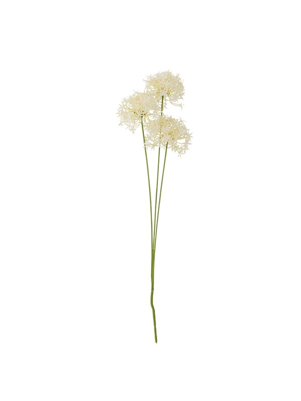 Künstlicher Allium Stiel Weiß Kunstblume Ø 18xH635 cm