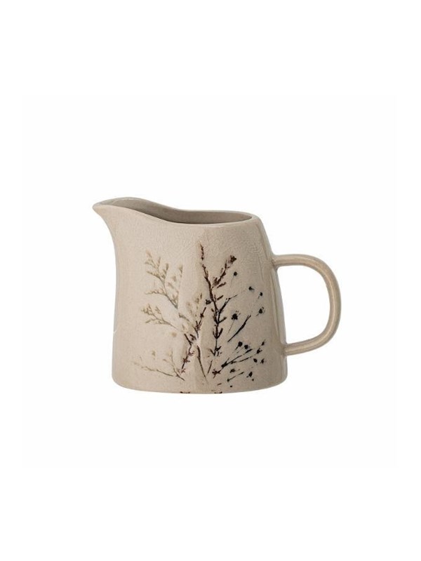 Milchkännchen Bea aus Steingut 250 ml Ø 8 cm Höhe 9 cm natur
