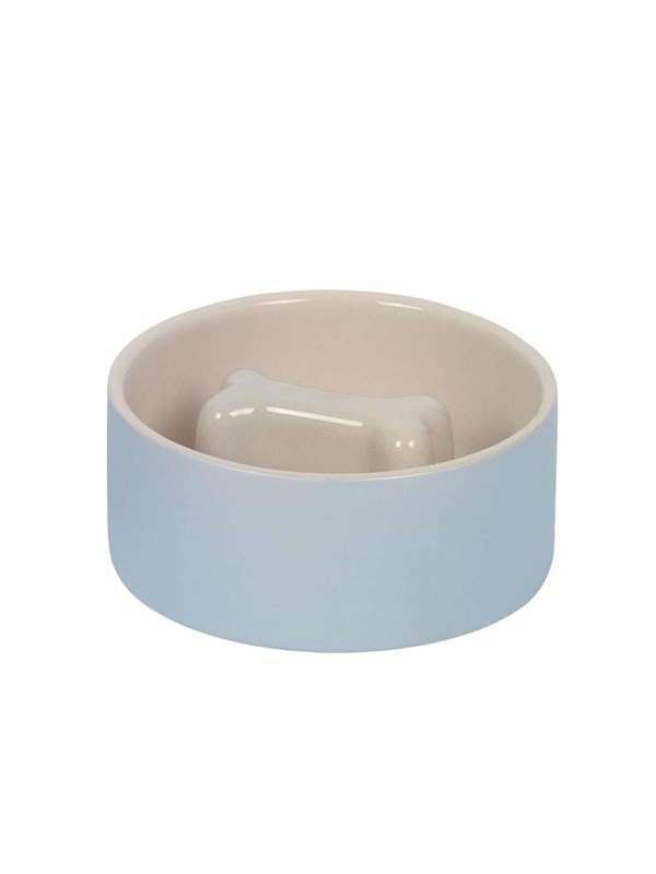 Nobby Slowfeeder-Napf Bone - 1 L