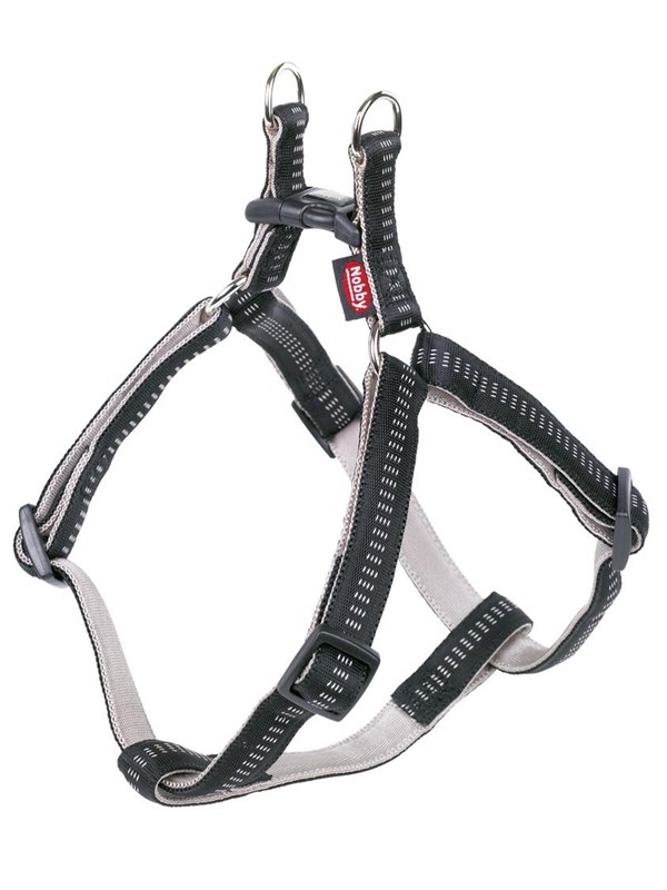 Nobby Geschirr Soft Grip, M-L, Schwarz