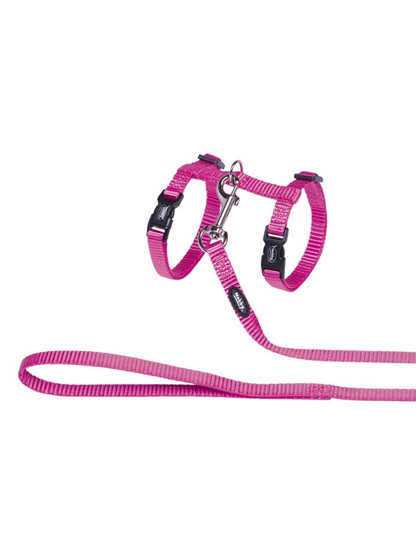 Nobby Katzengeschirr + Leine, Pink