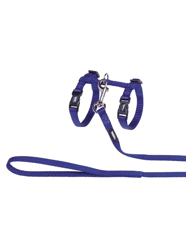 Nobby Katzengeschirr  Leine Blau