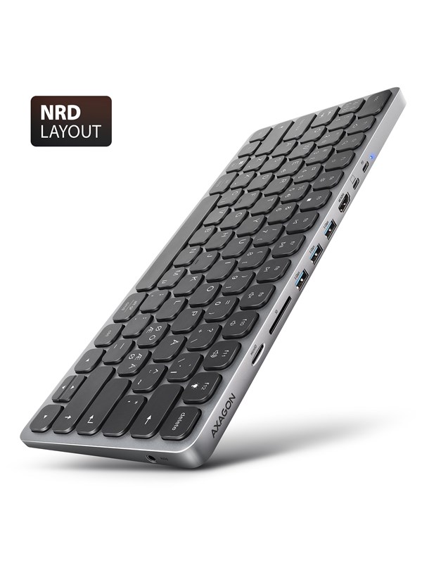 AXAGON HMC-KB-NRD Laptop-Dock/Port-Replikator USB-Hubs