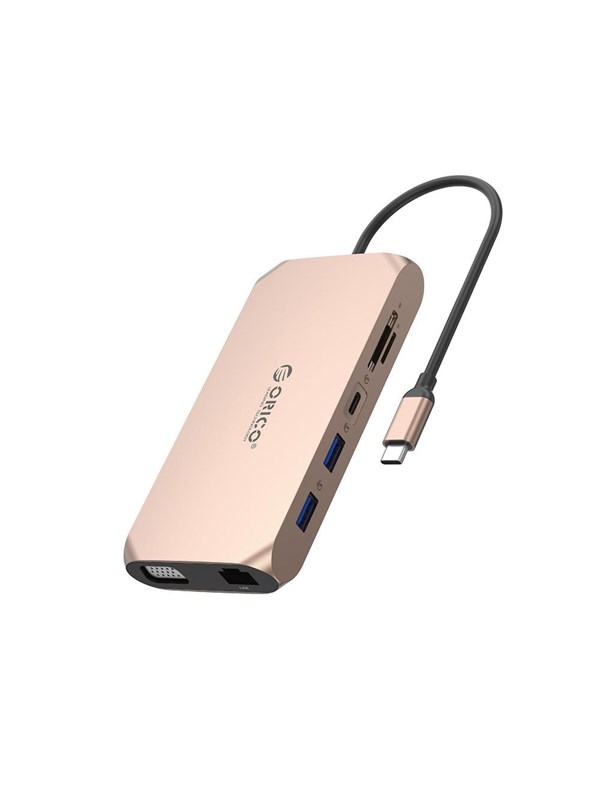 ORICO XCR 12in1 USB-C Docking Station USB-Hubs - USB 31 - 12