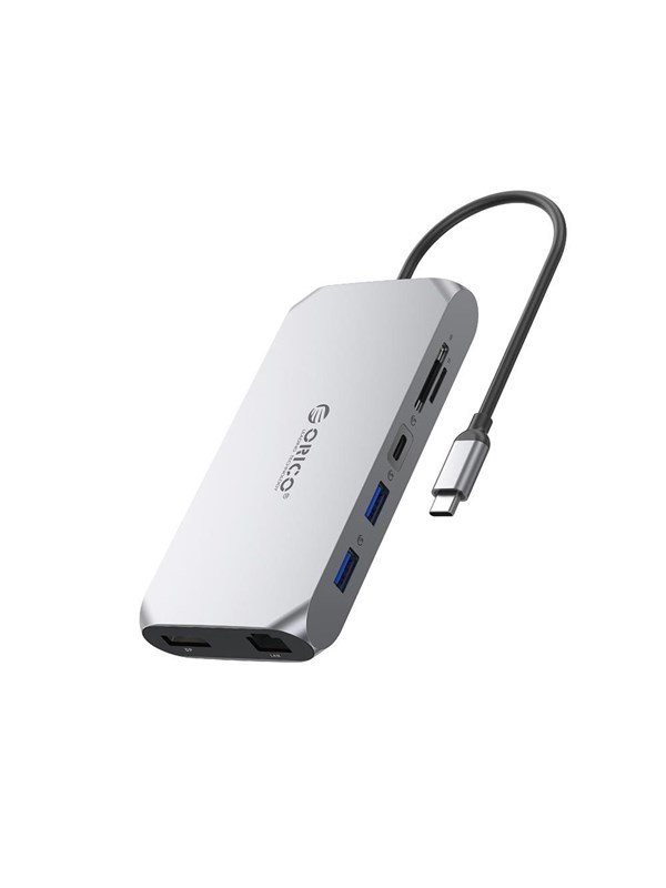 ORICO XCR 12in1 USB-C Docking Station USB-Hubs - USB 31 - 12 - Grau