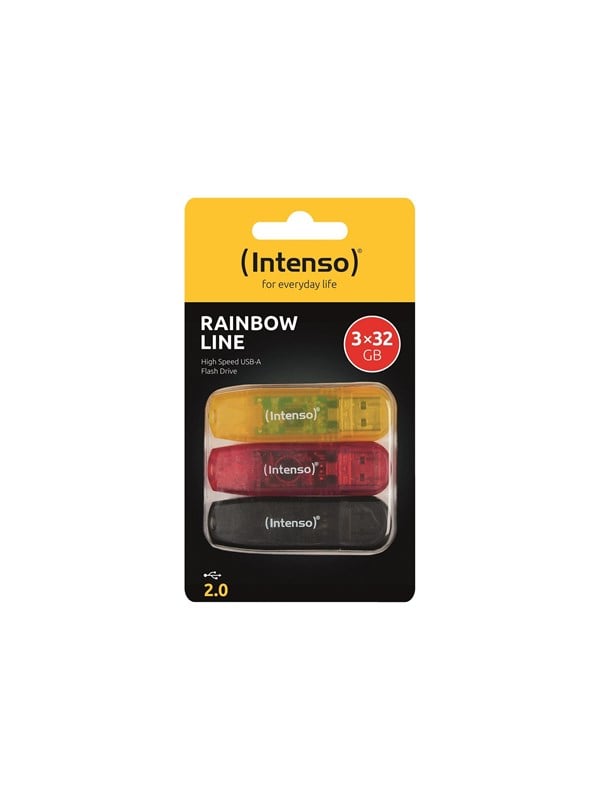 Intenso Rainbow Line - USB flash drive - 32 GB - 32GB - USB-Stick