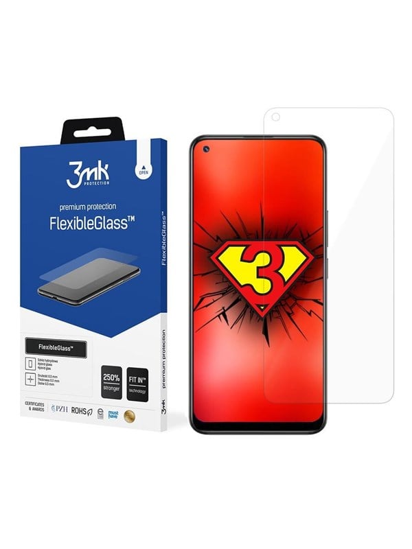 Image of 3mk FlexibleGlass Hybrid Glass for Realme 8 5G