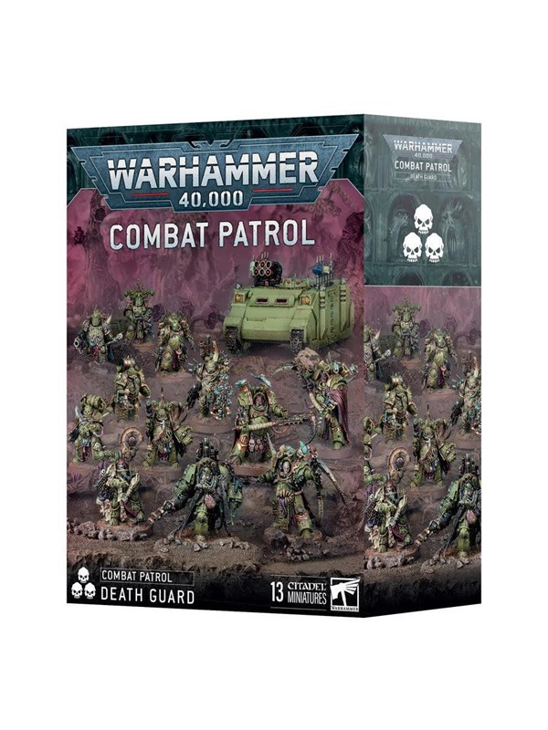 Figurine Games Workshop Warhammer 40k - Patrouille Death Guard (2025) (x13)