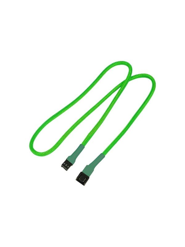Image of Nanoxia - fan power extension cable - 3 pin Molex to 3 pin Molex - 60 cm