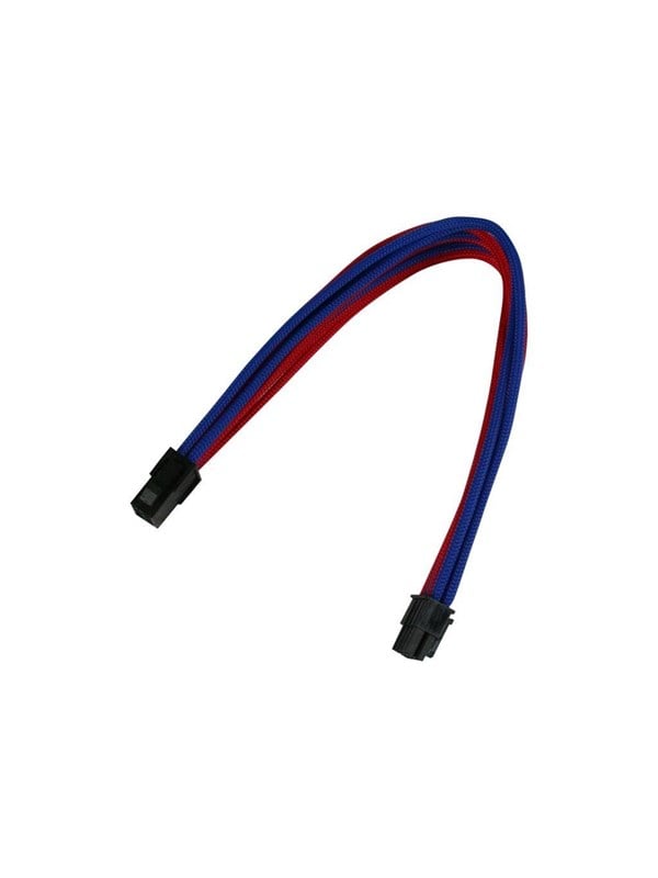 Image of 8-Pin PCI-E Verlängerung Single (0,3m) grün/weiß/schwarz