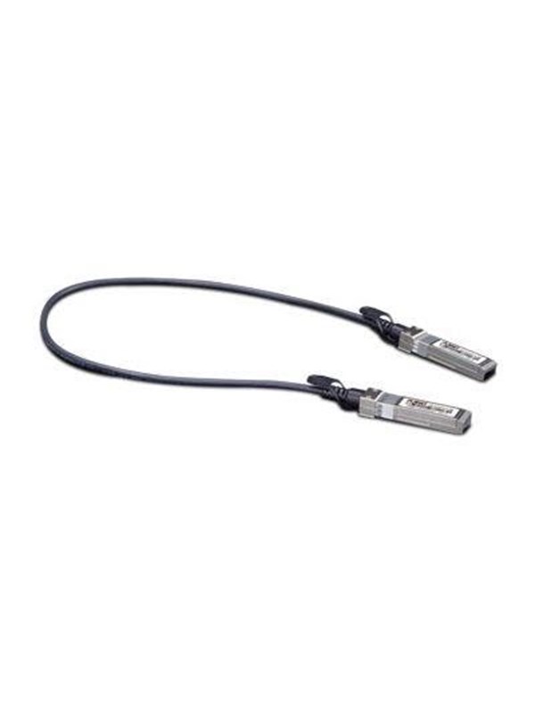 PLANET 10GBase direct attach cable - 50 cm - Schwarz - 0.5m