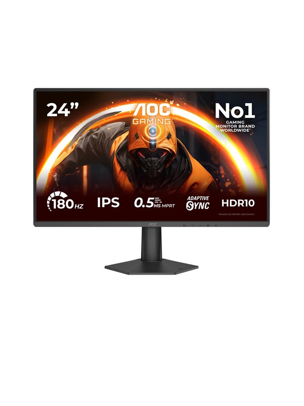 AOC 24G50F 24 Zoll - Gaming Monitor IPS, FHD, 180 Hz, 4 ms GtG, HDMI, DP