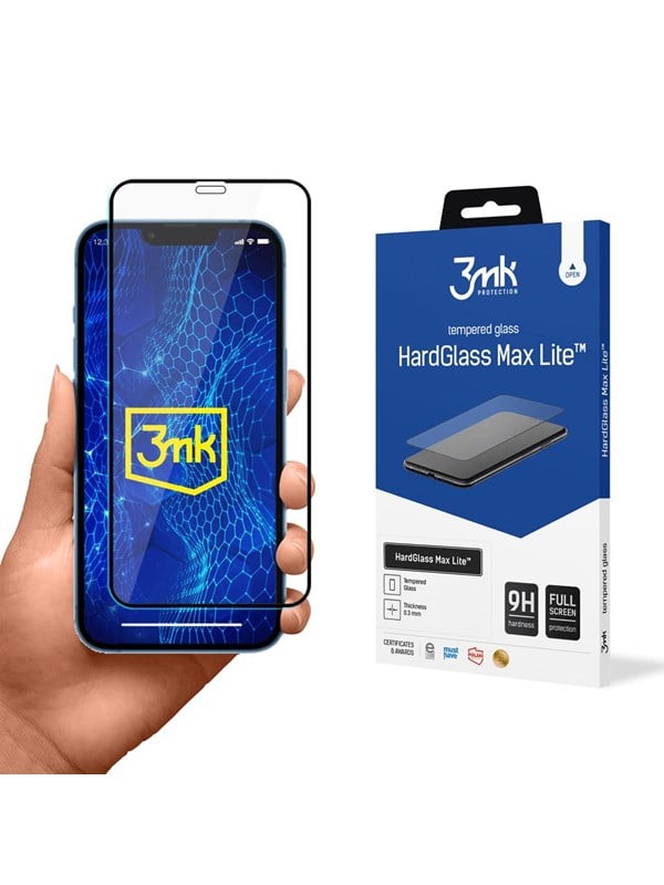 Image of 3mk HardGlass Max Lite Tempered Glass for iPhone 13 mini