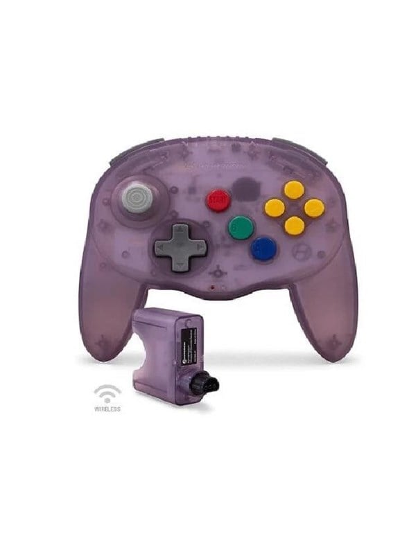 Hyperkin Admiral Premium (Purple) - Wireless Controller - Nintendo 64