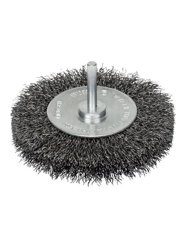 Bosch wire wheel brush - for metal