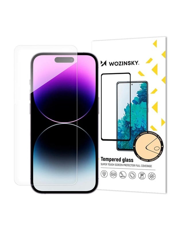 Wozinsky Gehärtetes Glas für iPhone 15 Pro Tempered Glass
