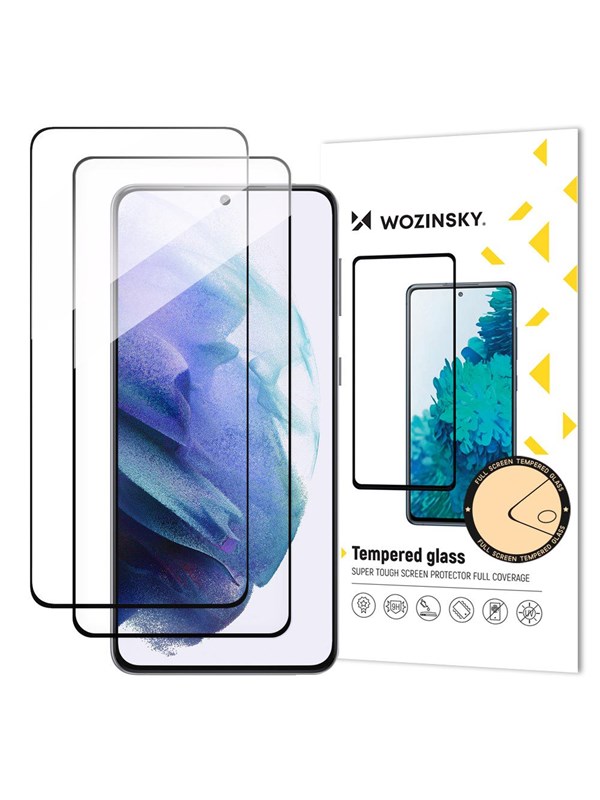 Wozinsky Full Glue Panzerglas fr Samsung Galaxy S23 2er-Pack
